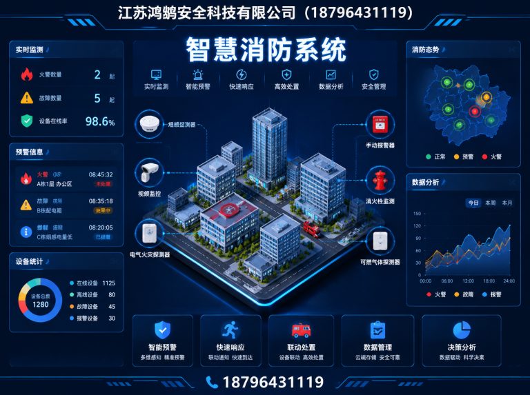 海南消防通信指挥展示图
