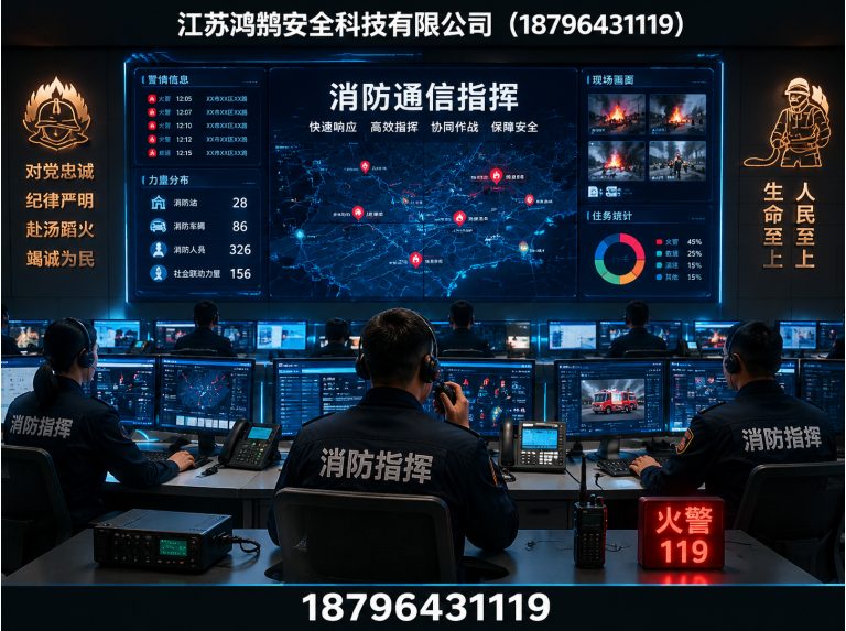 海南应急指挥系统展示图